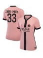 Paris Saint-Germain Warren Zaire-Emery #33 Zenski Rezervni Dres 2024-25 Kratak Rukavima